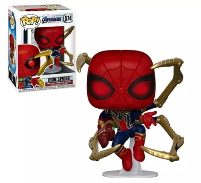 Avengers: Endgame Iron Spider w/ Nano Gauntlet Funko Pop Vinyl Figure #287