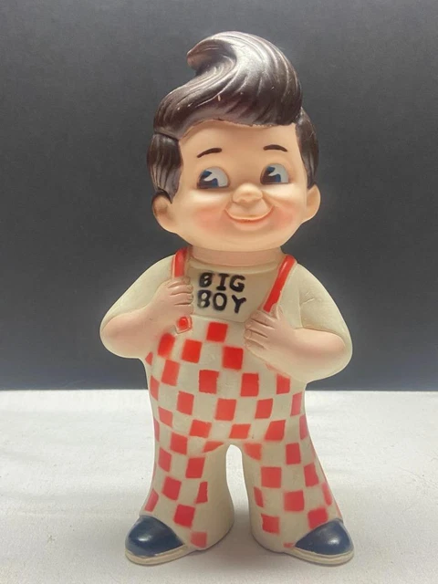 Vintage 1973 Big Boy Restaurant Doll Advertising Coin Bank 8-1/2"