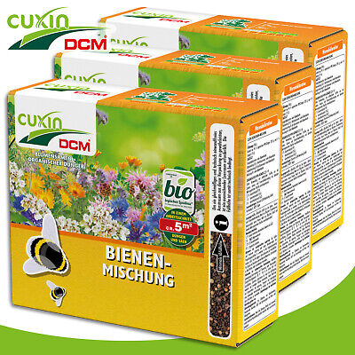 DCM Cuxin Dcm 3 x 260 G Semi Bienen-Mischung Vimini Piante Insetti Utili Protezione 