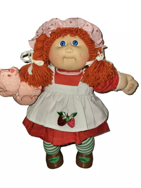 Vintage 1984 Cabbage Patch Kids Doll, Hm#2, OK-Tag,"Strawberry Shortcake" CUSTOM