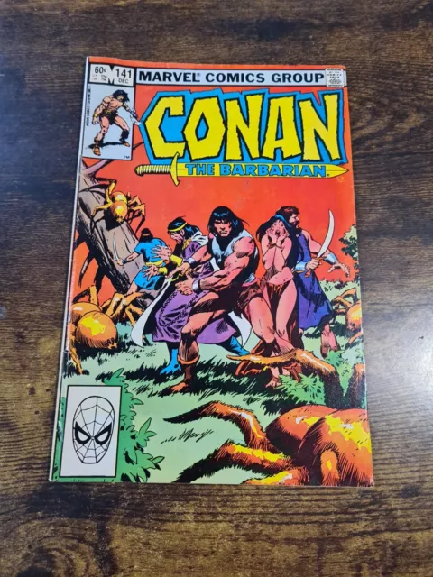 COMIC - Conan The Barbarian Issue #141 DEC 1982 Marvel Comics VG