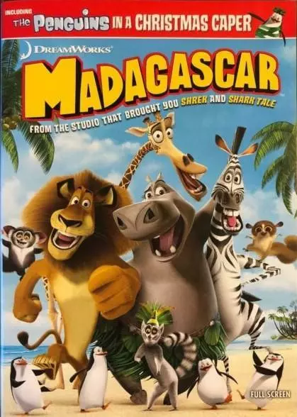 Madagascar (DVD, 2005, Full Screen) NEW