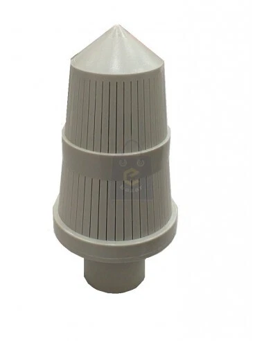 Crepina di fondo per addolcitore  per tubo da 27 mm lunghezza 12.5 cm