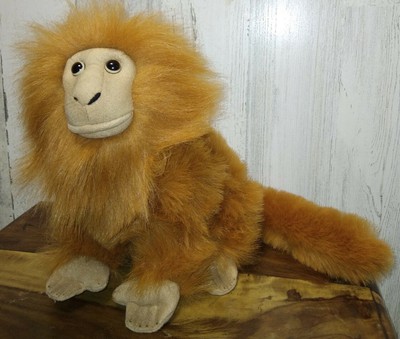 GOLDEN LION TAMARIN Plush Animal Monkey Primate ,12" tags removed £14. ...