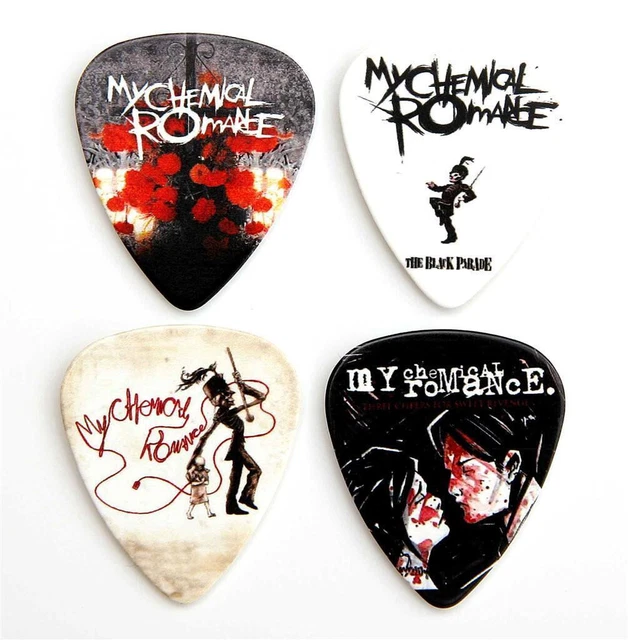 My Chemical Romance Guitar Plectrums - Packet of 4 MCR Premium Guitar Picks