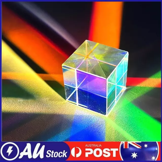 RGB Dispersion Prism Physics Gift Optical Glass Prism for Scientific Experiment