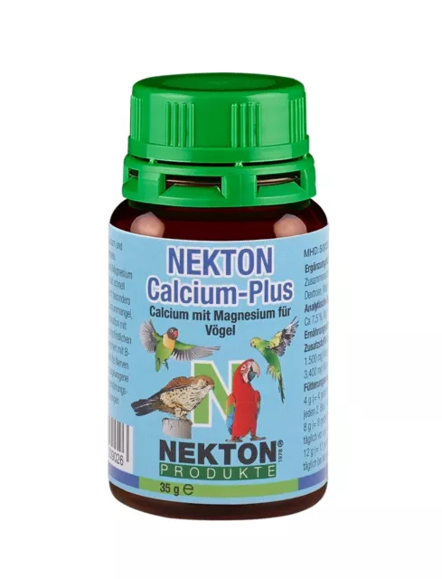 NEKTON Calcium Plus - Calcium mit Magnesium und Vitaminen 35g