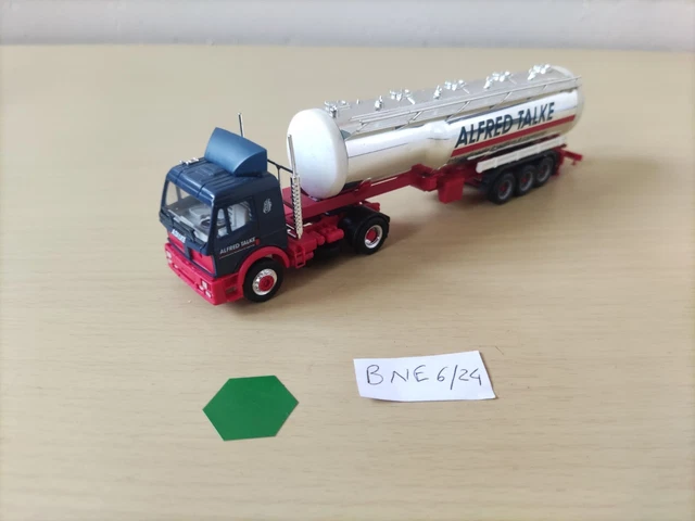 Camion Citerne ALFRED TALKE Miniature - Échelle 1/87 (HO) - Modèle Réduit Occasion