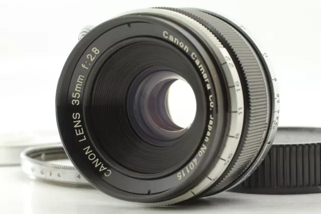 [ près De Mint ] Canon 35mm F/2.8 Lentille pour Leica L Vis Support L39 Ltm