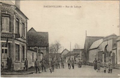 CPA HAUDIVILLIERS Rue de Lafraye (1207174)