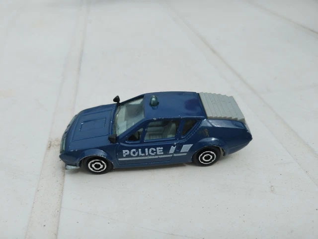 Majorette Renault Alpine A 310 Police No 264 US Seller - 1:55 Scale