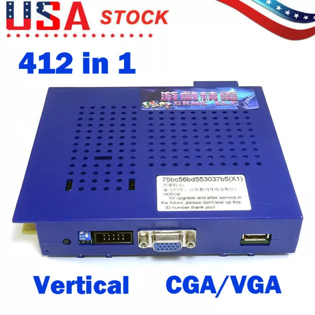 Game Elf 412 in 1 Arcade Jamma Game Board vertical monitor Arcade Game PCB
