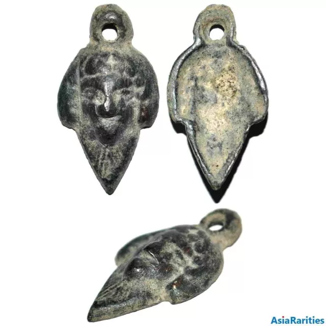 (27271) Soghdian Bronze Charm-face . Great Silk Road area.