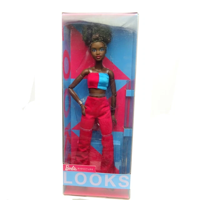 2023 BARBIE SIGNATURE Looks African American doll 14 New in Box