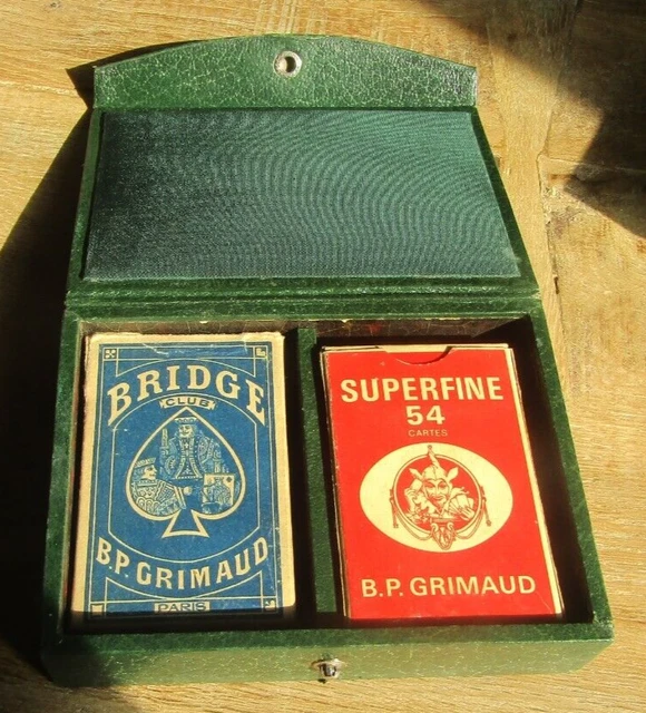 Jeu De Cartes Ancien Exposition Universelle 1900 B.P GRIMAUD N°90 Complet