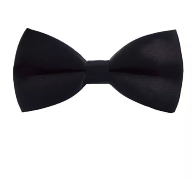 Men's Classic Formal Butterfly Solid Pre-tied Bow tie Bowtie Wedding Party Prom
