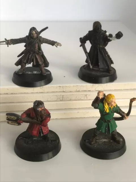 LOTR Lord Of The Rings Aragorn Legolas Boromir Gimli Fellowship Warhammer GW