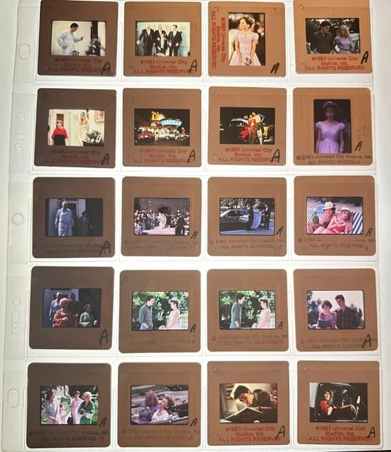Sedicenne Candele 1983 Raccolta Di 20 Originale 35mm Trasparenza Molly Ringwald