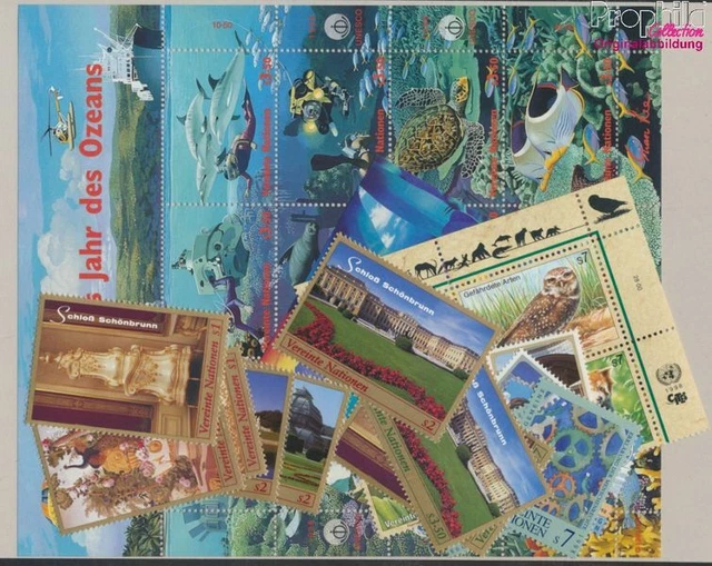 Briefmarken UNO - Wien 1998 Mi 246-277 Jahrgang 1998 komplett postfrisch (100506