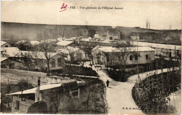 CPA AK MAROC FEZ - Vue générale de l'Hopital Auvert (219399)