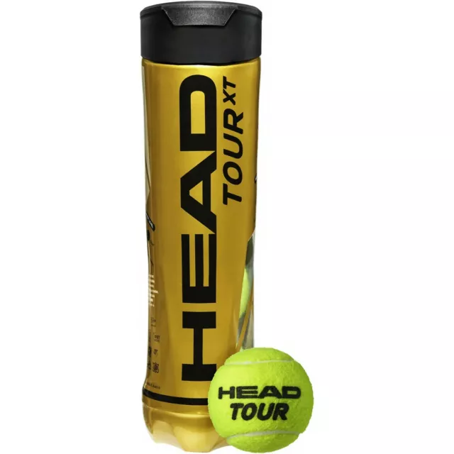 Palline da Tennis HEAD Tour Xt n.3 tubi da 4