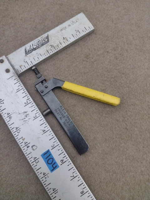 Herramienta de mordisqueador mecánica Klein Tools EE. UU. 76011B corte muescas Chicago Inc hecha