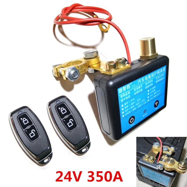 Interruttore batteria auto 24 V intelligente spegnimento automatico telecomando wireless