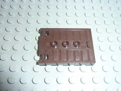 LEGO Dark Brown Door 1 x 5 x 3 with 3 Studs and Handle Réf 93096 Set 76386