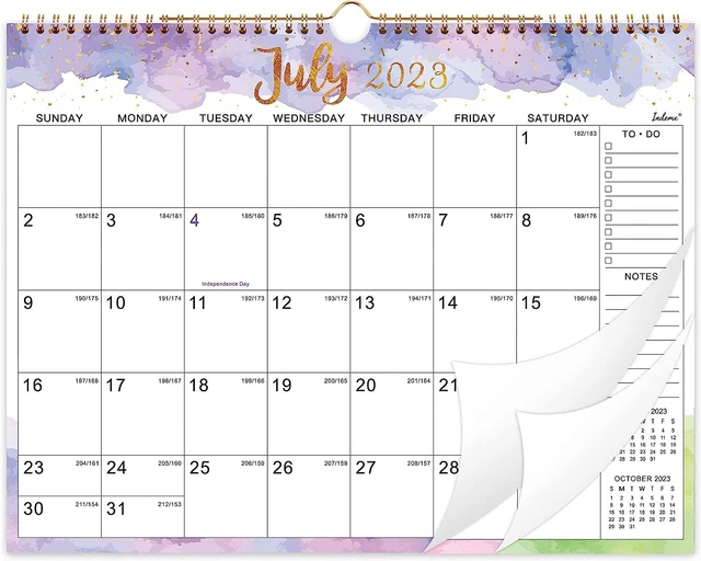 20232024 WALL CALENDAR Jul. 2023 Dec. 2024, Medium 15'' * 11.5