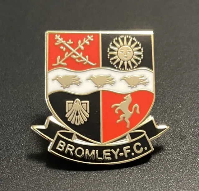 Bromley FC Non-League football pin badge