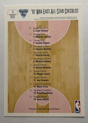 1992 UPPER DECK Michael Jordan 449 NBA East AllStar