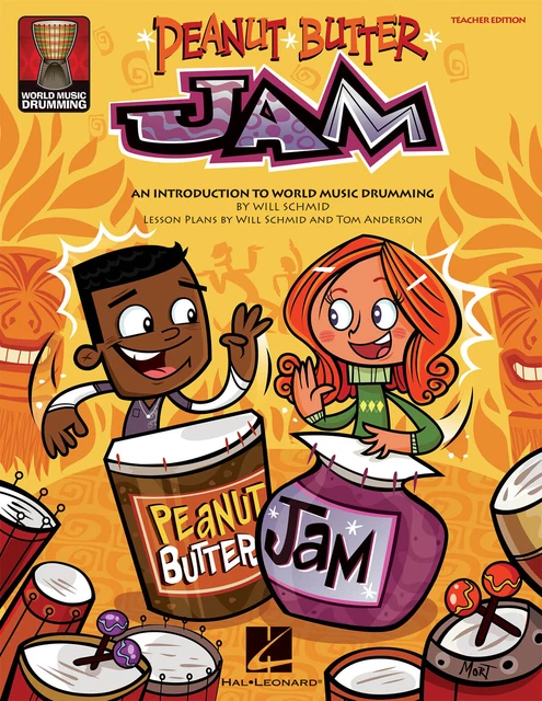 Peanut Butter Jam Teacher Edition Kids Drum Music Lessons Grades 2-5 Book