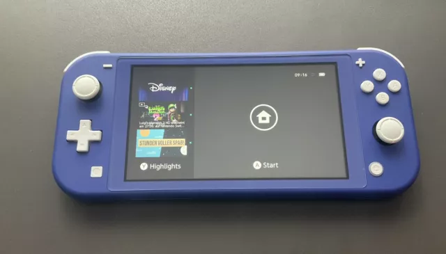 Nintendo Switch Lite Handheld Videospiele Konsole in Blau