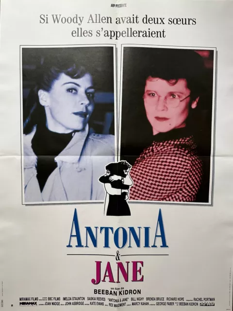 Affiche Cinéma ANTONIA ET JANE 60x80cm Poster / Saskia Reeves / Imelda Staunton