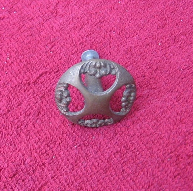 Antique Bronze Color Metal Grape Cluster Design Tieback Holder Curtain Hook~f