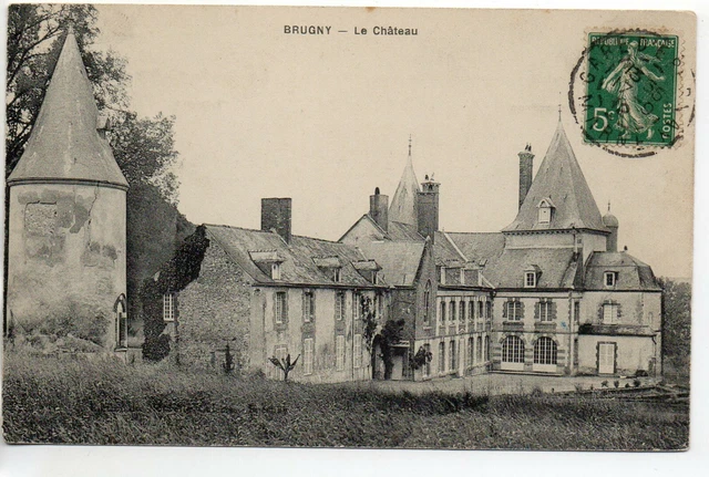 BRUGNY aux environs d' EPERNAY - Marne - CPA 51 - le Chateau 15