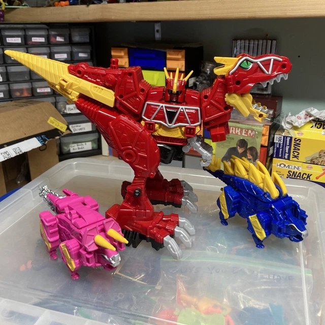 Power Rangers Crown BANDAI POWER RANGERS Dino Charge Deluxe Megazord Crown Complet avec ...