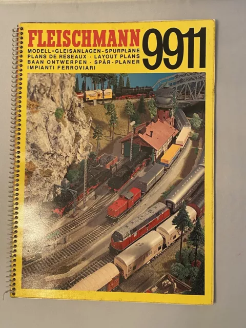 Fleischmann 9911 Professional Model Railway Book HO Scale No Translation Sheet