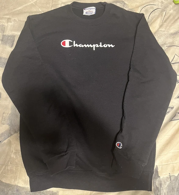 Champion Sweatshirt | Boy’s Size Large Youth Black | Great Condition!