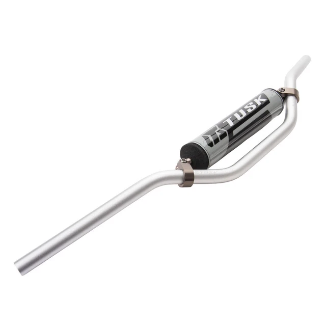 Tusk T-10 Aluminum 7/8" Handlebar KX High Bend Silver For KTM 360 SX 1996-1997
