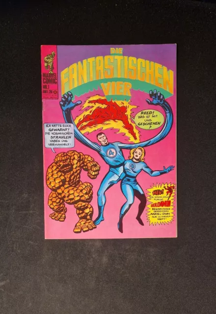 Marvel Comic - The Fantastic Four - #1 - 1974