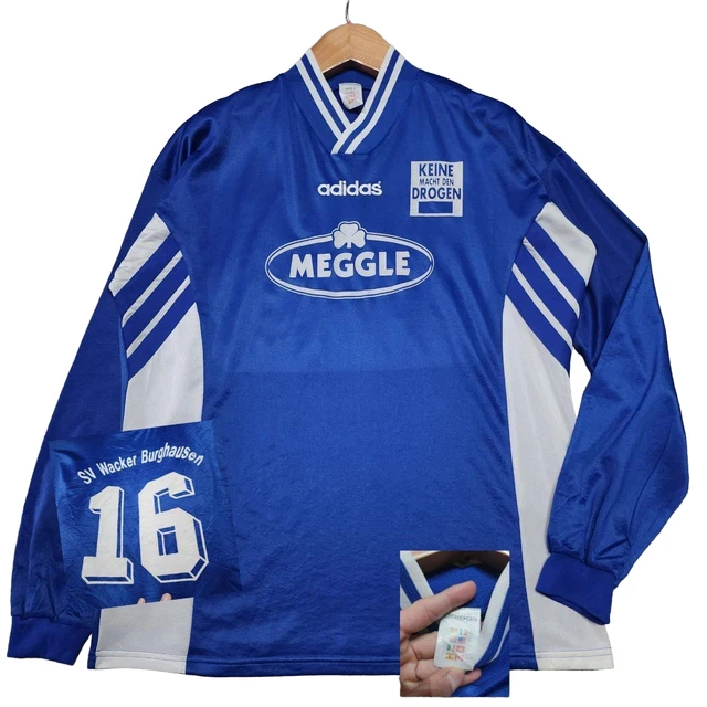 Match Worn SV Wacker Burghausen 1994-95 Trikot Football Shirt Soccer Jersey