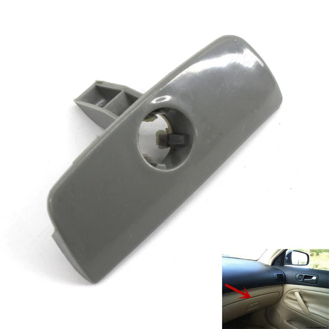 GLOVE BOX COVER Handle Lock Hole Gray fit for VW Passat B5 9705 Direct