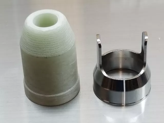 PT100 Retaining Cap PTM100 iPT100 Plasma Torch Cap + Standoff 60501 60444