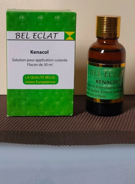 Sérum Bel Éclat Kenacol 400ml - Atténue Vergetures, Cicatrices, Taches, Rougeurs - FPS 50, PAO 24 Mois, Fabriqué En France