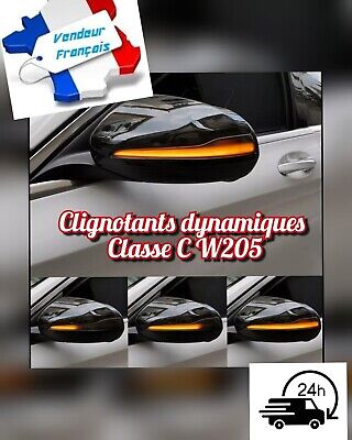 ANG RONG 2x Pour Mercedes W205 W213 C217 W447 Dynamique LED Miroir Rétroviseur Clignotant 