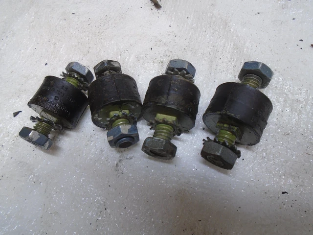 1965 Evinrude 33553 33Hp (4) Lower Cover Mounts 379061 Motor Outboard Johnson