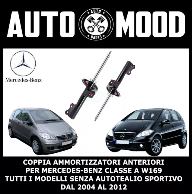 Coppia Ammortizzatori Anteriori Mercedes-Benz Classe A W169 Dal 2004 Al 2012