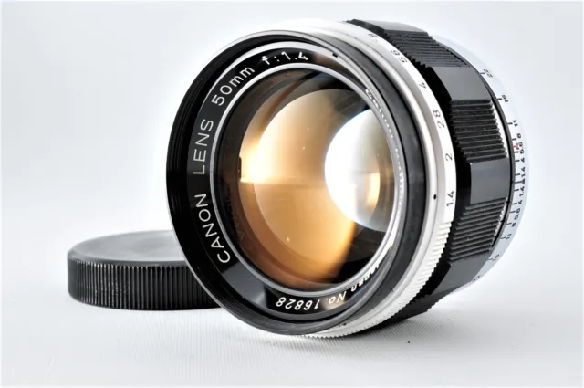 [Near MINT] Canon 50mm f/1.4 L39 LTM MF Lens Leica Screw Mount From JAPAN