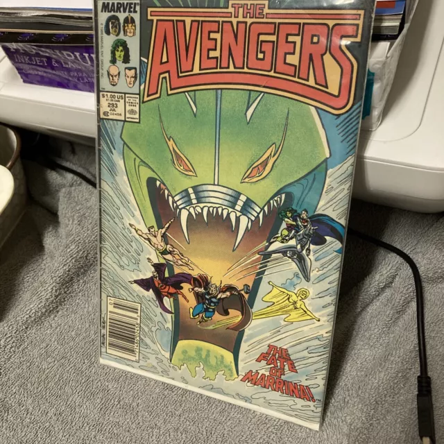 Avengers (1988) #293 - 1st App of Chairman Kang/Kang-Nebula - Marvel